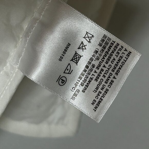 LAFAYETTE 148 LADIES BLAZER LARGE WHITE OPEN CAPSULE SUIT JACKET MINIMALIST - Picture 6 of 13